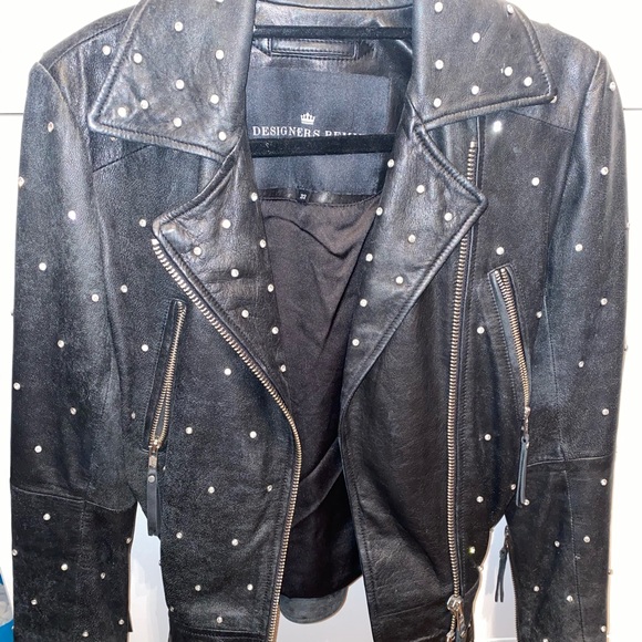 Studded leather jacket - Picture 4 of 4
